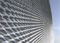 Het uitgebreide Decoratieve Aluminiumnetwerk Kleurrijke Geweven Opleveren voor het Buitenmuur Hangen