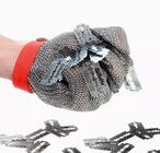 De antiveiligheid van het Besnoeiingsroestvrije staal Gloves Draadmetaal Mesh Cut Resistant Breathable