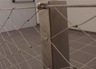 De decoratieve Kabel van de Metalen kap Flexibele SS304 Draad Mesh For Stair Railing