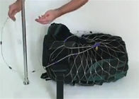 Veiligheid 2mm de Kabel van de Roestvrij staaldraad Mesh Bags Hand Woven Customized