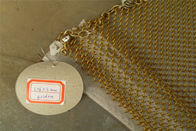 Verbinding 1.2mm Metaal Mesh Drapery For Space Divider van de aluminiumketting