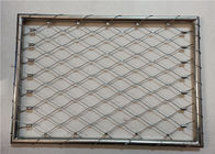 Decoratieve Openluchtmanier 2.0mm Xtend-Draadkabel Mesh Fence