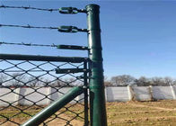Wevende 6ft Kettingsverbinding Mesh Fencing Galvanized Temporary Movable