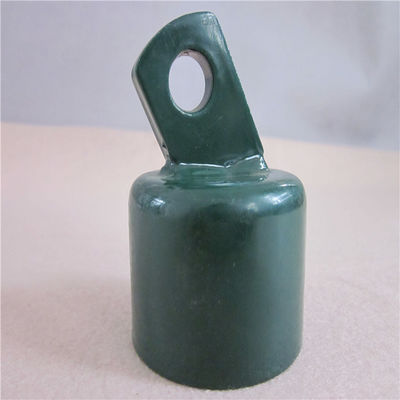 De gedrukte van de de Verbindingsomheining van de Staalketting Kleur Od 1-3/8 van Rail End Silver Groene Zwarte“